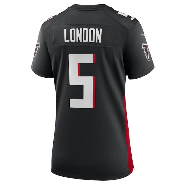 Drake London Atlanta Falcons Nike Women's Player Game Jersey - Black - Image 3