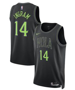 Brandon Ingram New Orleans Pelicans Nike Unisex 2023/24 Swingman Jersey - Black - City Edition