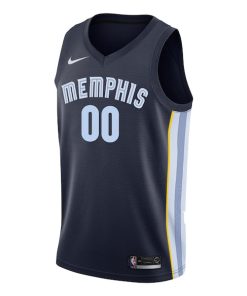 Alternative view of Memphis Grizzlies Nike Swingman Custom Jersey Navy - Icon Edition