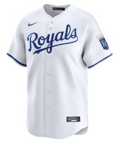 Alternative view of Kansas City Royals Nike Home Limited Jersey - White