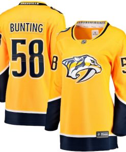 Michael Bunting Nashville Predators  Women's Home Breakaway Player Jersey - Gold