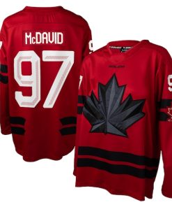 Connor McDavid Hockey Canada Women's 2026 Replica Jersey - Red