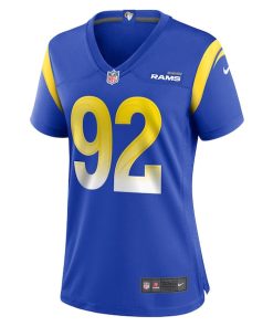 Alternative view of Jonah Williams Los Angeles Rams Nike Women's Game Player Jersey - Royal