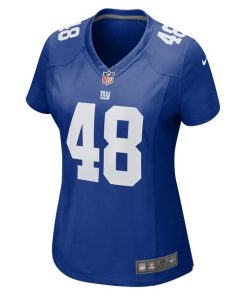 Alternative view of Benton Whitley New York Giants Nike Women's  Game Jersey -  Royal