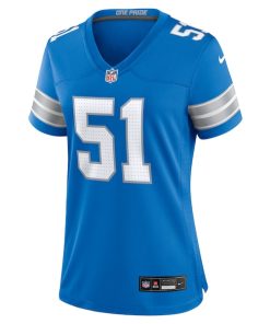 Alternative view of Ben Niemann Detroit Lions Nike Women's Team Game Jersey -  Blue