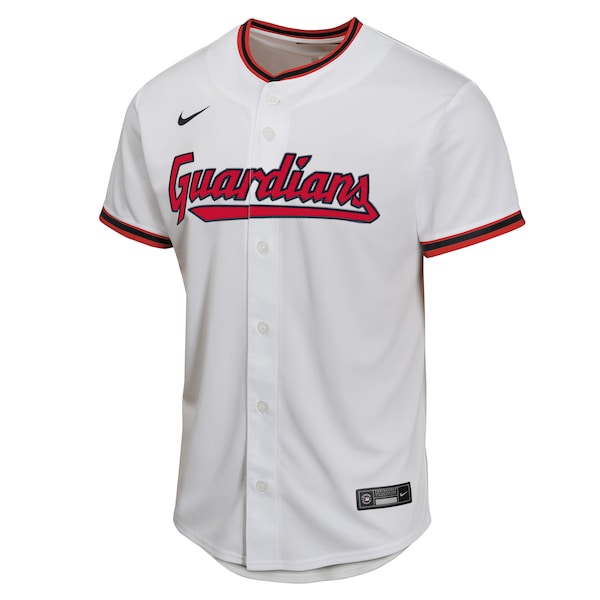 Cleveland Guardians Nike Youth Home Limited Jersey - White - Image 2