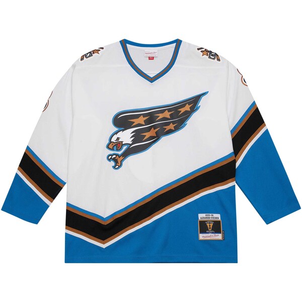 Alexander Ovechkin Washington Capitals 2005/06 Blue Line Player Jersey - White - Image 2