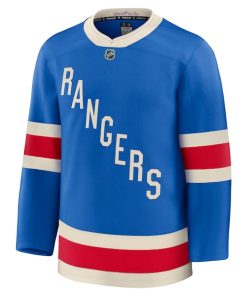 Alternative view of New York Rangers  Centennial Premium Jersey - Blue