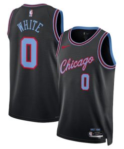 Coby White Chicago Bulls Nike Unisex 2025/26 Swingman Jersey - Black - City Edition