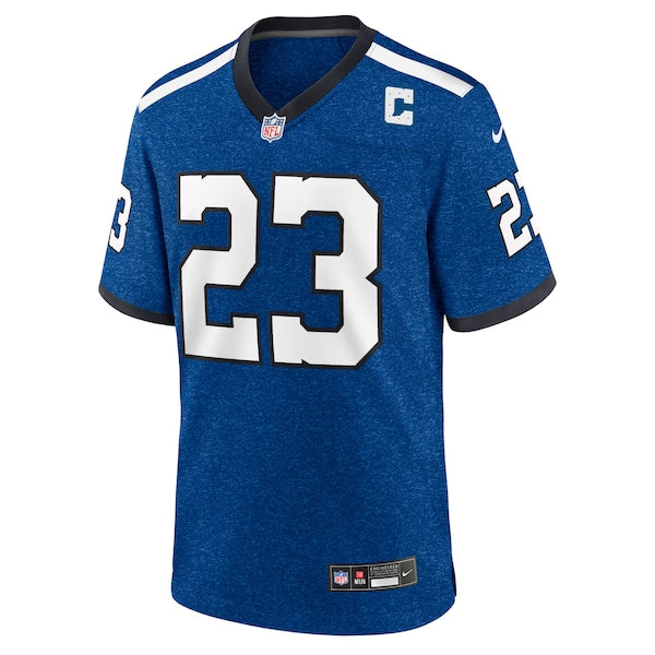 Kenny Moore II Indianapolis Colts Nike Indiana Nights Alternate Game Jersey - Royal - Image 2