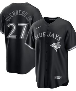 Vladimir Guerrero Jr. Toronto Blue Jays Nike Lights Out Replica Player Jersey - Black
