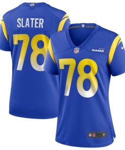 Jackie Slater Los Angeles Rams Nike Women's Game Retired Player Jersey - Royal