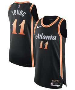 Trae Young Atlanta Hawks Nike 2022/23 Authentic Jersey - City Edition - Black