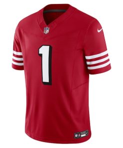 Alternative view of Deebo Samuel Sr San Francisco 49ers Nike Alternate Vapor F.U.S.E. Limited Jersey - Scarlet