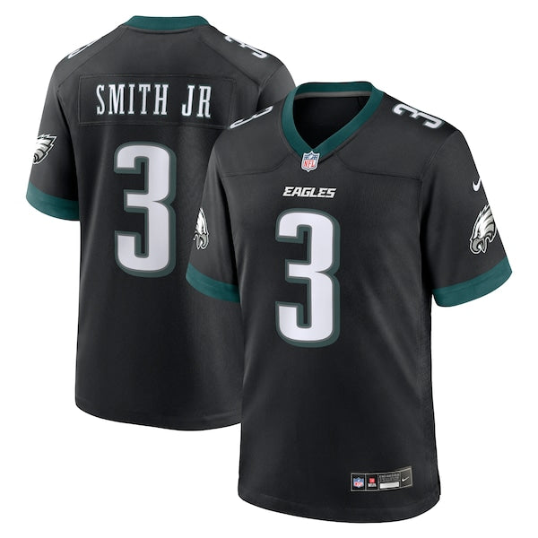Nolan Smith Philadelphia Eagles Nike Alternate Game Jersey - Black - Image 2