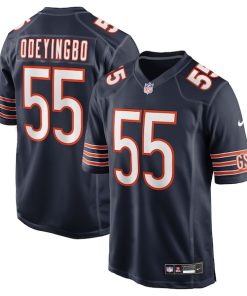 Dayo Odeyingbo Chicago Bears Nike Team Game Jersey -  Navy