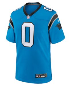 Alternative view of Brian Burns Carolina Panthers Nike Alternate Game Jersey - Blue
