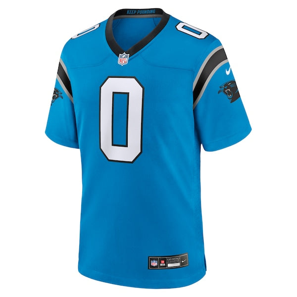 Brian Burns Carolina Panthers Nike Alternate Game Jersey - Blue - Image 2