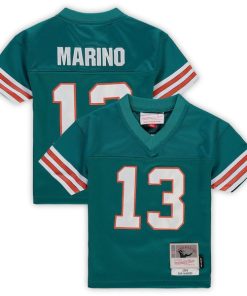Dan Marino Miami Dolphins Toddler 1984 Retired Legacy Jersey - Aqua