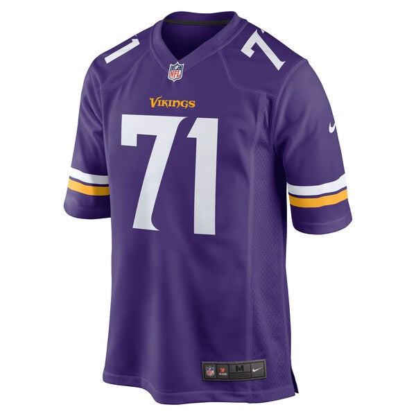 Christian Darrisaw Minnesota Vikings Nike Game Jersey - Purple - Image 2