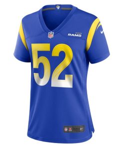 Alternative view of Larrell Murchison Los Angeles Rams Nike Women's Team Game Jersey -  Royal