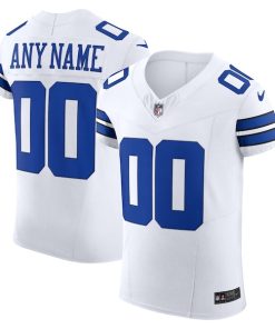 Dallas Cowboys Nike Vapor F.U.S.E. Elite Custom Jersey - White