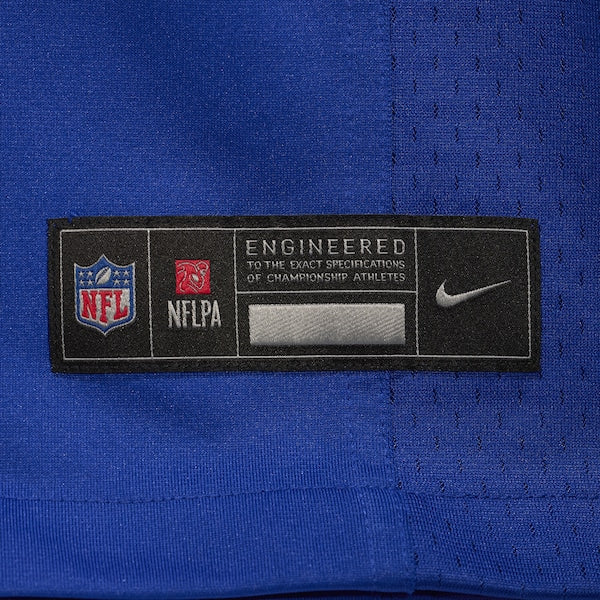Darrynton Evans Buffalo Bills Nike Team Game Jersey - Royal - Image 7