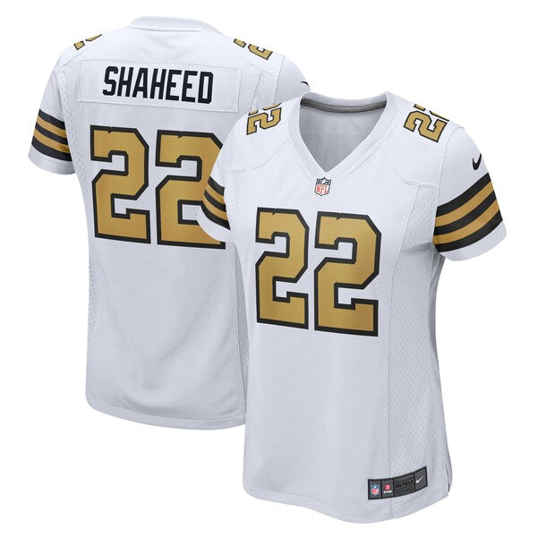 Rashid Shaheed New Orleans Saints Nike Women's Alternate Game Jersey - White/Black