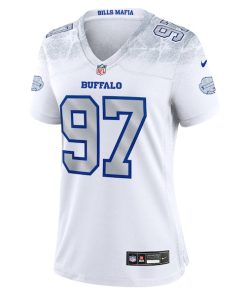Alternative view of Joey Bosa Buffalo Bills Nike Women's 2025 Rivalries Collection Game Jersey - White