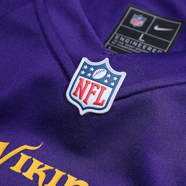 Brett Rypien Minnesota Vikings Nike Game Jersey - Purple - Image 4