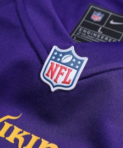 Alternative view of Harrison Smith Minnesota Vikings Nike  Game Jersey -  Purple