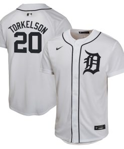 Spencer Torkelson Detroit Tigers Nike Youth Home Game Player Jersey - White