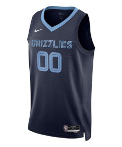 Alternative view of Memphis Grizzlies Nike Unisex Swingman Custom Jersey Navy - Icon Edition