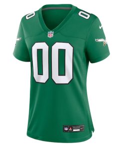Alternative view of Philadelphia Eagles Nike Women's Alternate Custom Game Jersey - Kelly Green