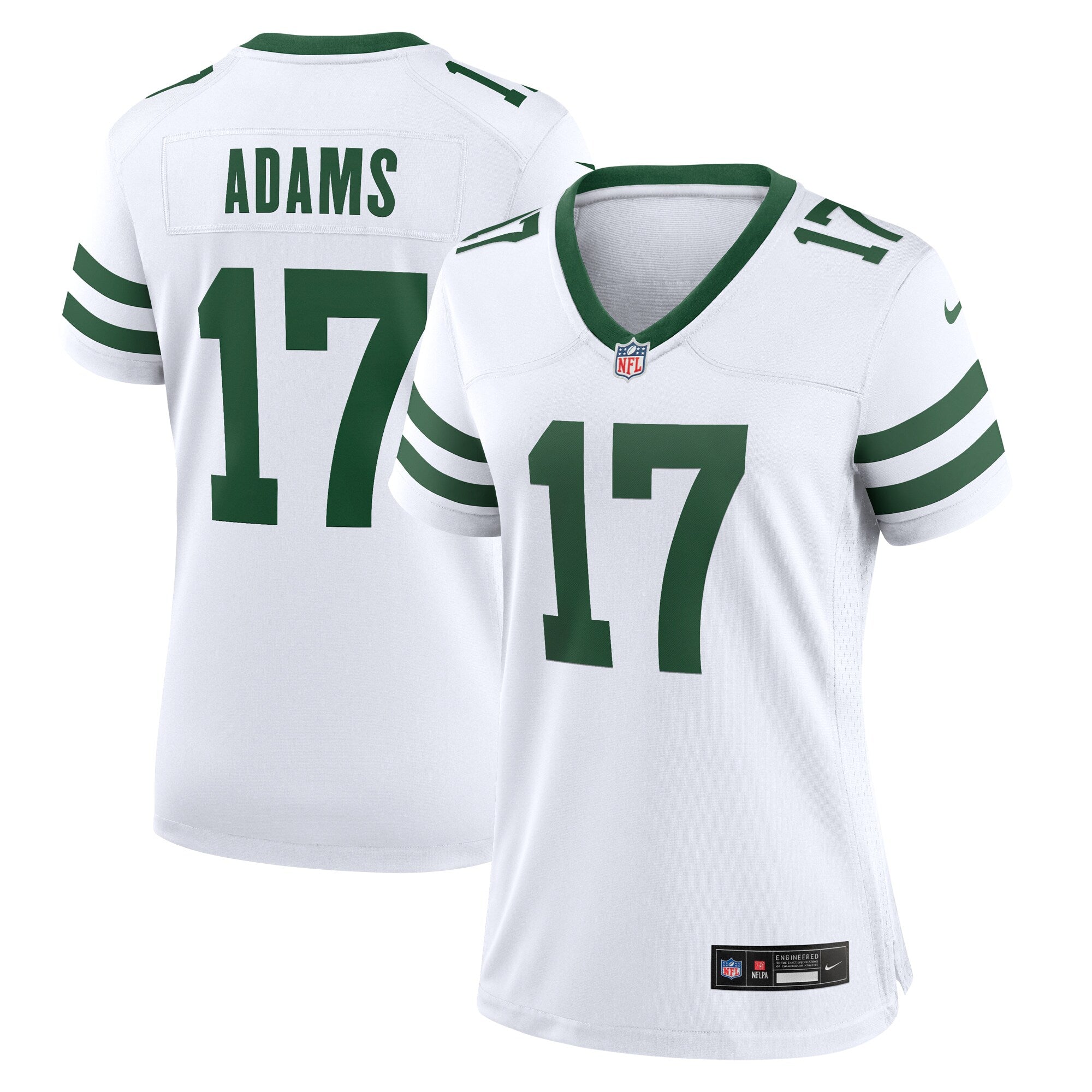 Davante Adams New York Jets Nike Women's Alternate Game Jersey - Legacy Black/White/Green - Image 7
