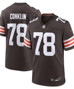 Jack Conklin Cleveland Browns Nike Team Game Jersey -  Brown