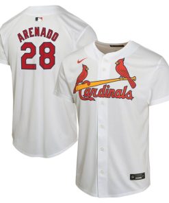 Nolan Arenado St. Louis Cardinals Nike Youth Home Game Player Jersey - White