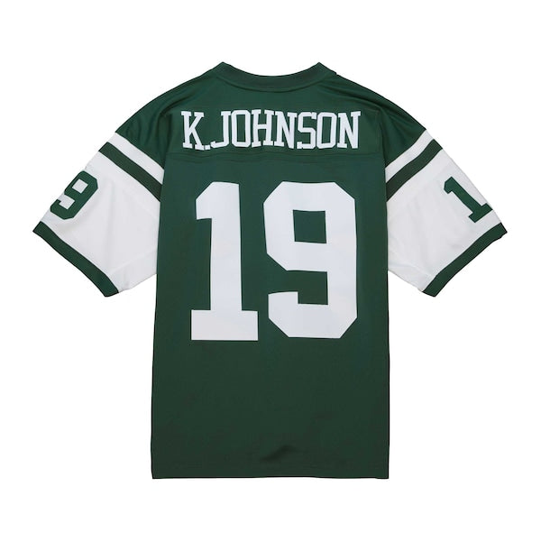 Keyshawn Johnson New York Jets Legacy Replica Jersey - Green - Image 4