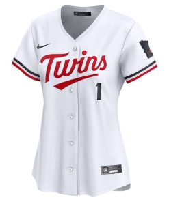 Alternative view of Minnesota Twins Nike Women's #1 Mom Home Limited Jersey - White