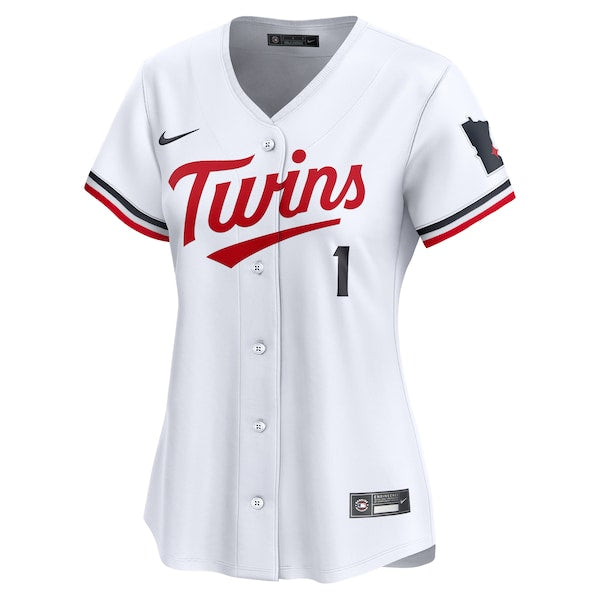 Minnesota Twins Nike Women's #1 Mom Home Limited Jersey - White - Image 2