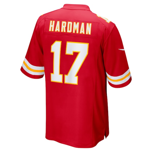 Mecole Hardman Kansas City Chiefs Nike Game Jersey - Red - Image 4