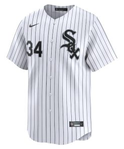 Alternative view of Michael Kopech Chicago White Sox Nike Home Limited Player Jersey - White