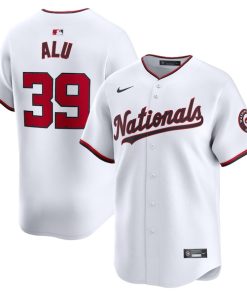 Jake Alu Washington Nationals Nike Home Limited Player Jersey - White