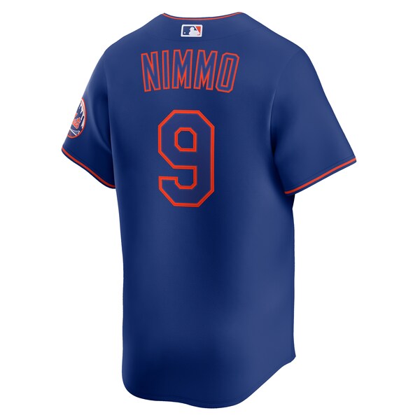 Brandon Nimmo New York Mets Nike Alternate Limited Player Jersey - Royal - Image 3