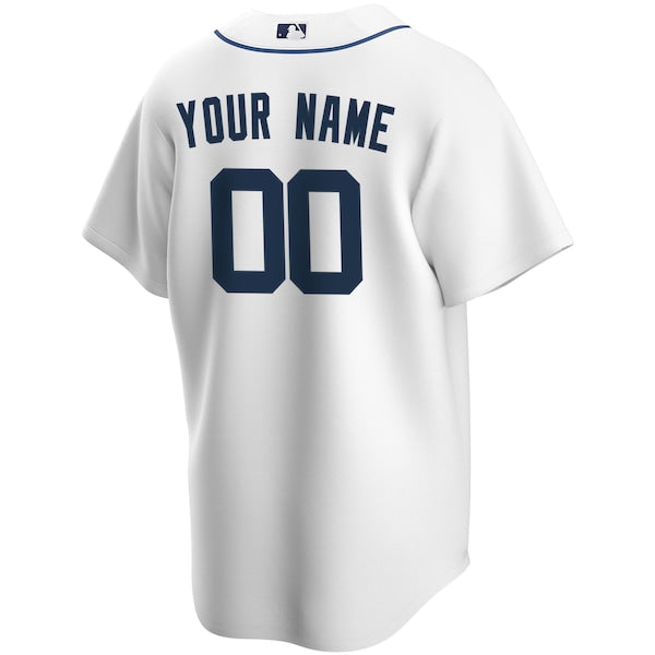 Detroit Tigers Nike Home Replica Custom Jersey - White - Image 3