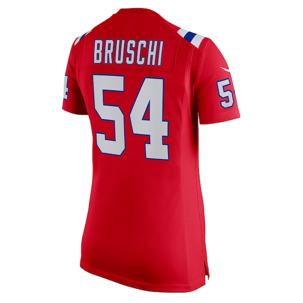 Tedy Bruschi New England Patriots Nike Women's Retired Game Jersey - Red/Navy - Image 4