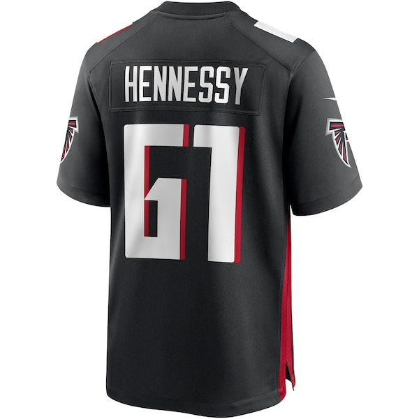 Matt Hennessy Atlanta Falcons Nike Player Game Jersey - Black - Image 3