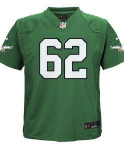 Alternative view of Jason Kelce Philadelphia Eagles Nike Preschool Alternate Game Jersey - Kelly Green