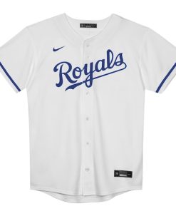 Alternative view of Bobby Witt Jr. Kansas City Royals Nike Preschool Home Replica Player Jersey - White