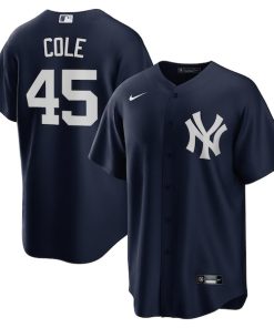 Gerrit Cole New York Yankees Nike Alternate Replica Player Name Jersey - Navy/White